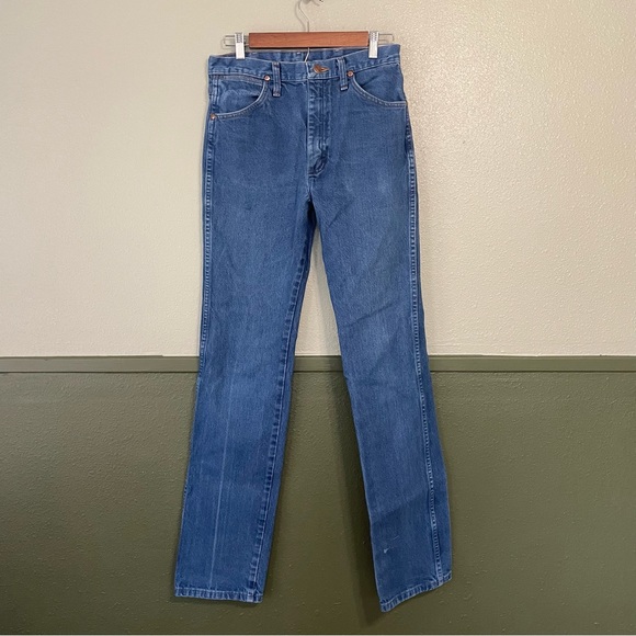 Wrangler Other - Vintage Wrangler High Rise Straight Leg Denim 30x36